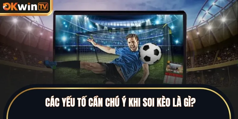 Các yếu tố cần chú ý khi soi kèo là gì?
