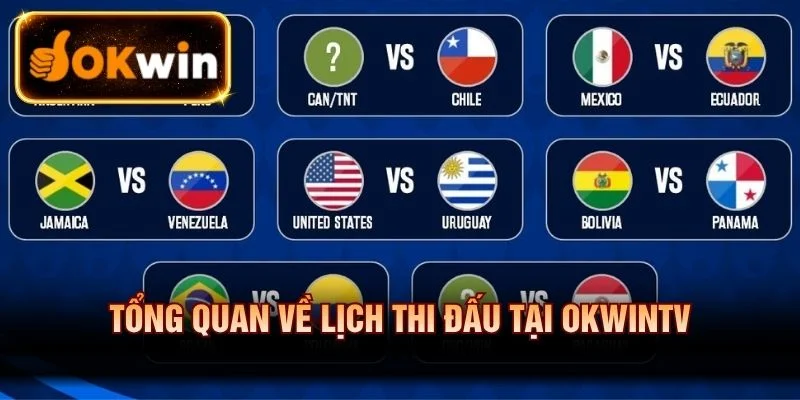 Tổng quan về lịch thi đấu tại OKWINTV